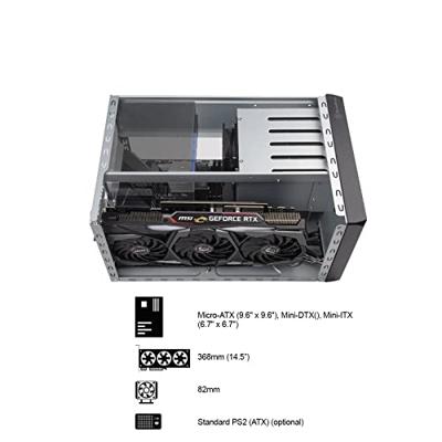 SilverStone SST-CS351 mini tower behuizing