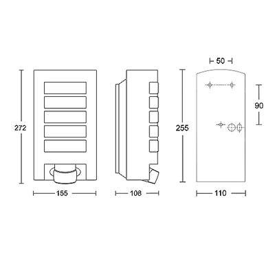 Steinel BuitenlampL 12 ANT sensor - 657819 - thumbnail