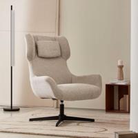 Kave Home Zalina fauteuil chenille Beige - thumbnail