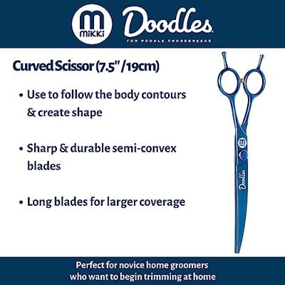 Mikki doodle schaar gebogen