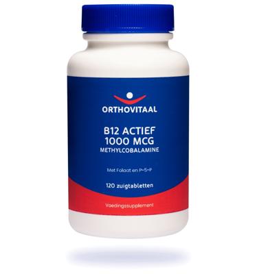 OrthoVitaal B12 Actief 1000mcg 120 Zuigtabletten