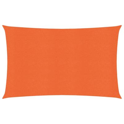 Zonnezeil 160 g/m 2x4,5 m HDPE oranje