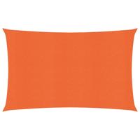 Zonnezeil 160 g/m 2x4,5 m HDPE oranje - thumbnail