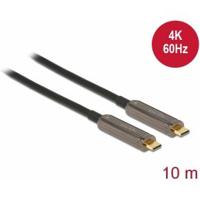DeLOCK 84103 USB-kabel 10 m USB 3.2 Gen 1 (3.1 Gen 1) USB C Zwart - thumbnail