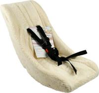 Melia babyschaal voor uw bakfiets/fietskar comfort schaap geschikt voor baby&apos;s van 2 tot 9 maanden - thumbnail