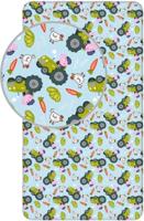 Peppa Pig Hoeslaken George Pig trekker eenpersoons 90 x 200 cm - thumbnail