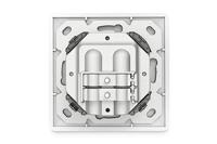 Digitus DN-9010/8-2 Netwerkdoos Inbouw (in muur) Inzet met centraalstuk en frame CAT 6A Wit - thumbnail