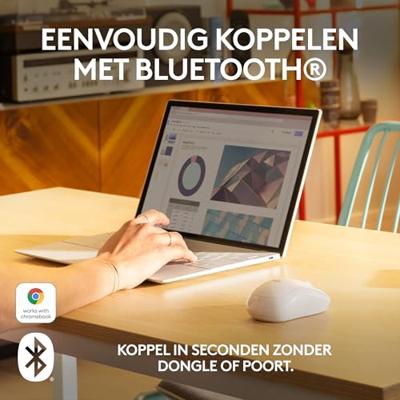 Logitech M240 muis wit - thumbnail