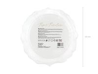 Witte Bordjes met Gouden rand - thumbnail