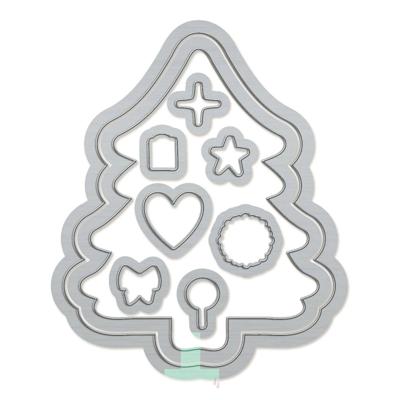 Tonic Studios • die & shaker set christmas tree