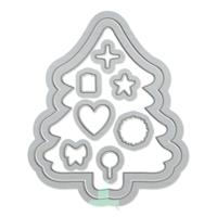 Tonic Studios • die & shaker set christmas tree - thumbnail