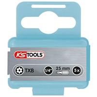 KS Tools 910.2365 9102365 Torx-bit TB 40 RVS V2A Roestvast C 6.3 5 stuk(s) - thumbnail