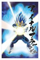 Dragon Ball Super 3D Poster Survival Vegeta 38 x 58 cm - thumbnail