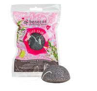 Natural konjac sponge - black bamboo - thumbnail