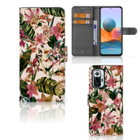 Xiaomi Redmi Note 10 Pro Hoesje Flowers - thumbnail