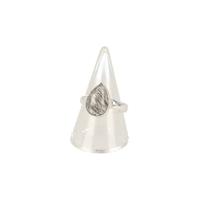 Zilveren Ring met Rutielkwarts (Model 3) - thumbnail