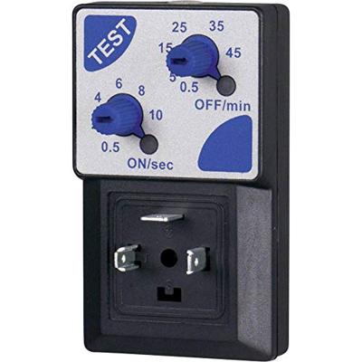 M & M International AT2000 Timer Analoog on/off, CE: 24...230V AC/DC, instelbare puls 0.5 tot 10 s en pauze 30 s - 45 min.