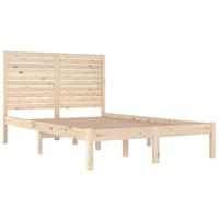 Bedframe massief hout 140x190 cm - thumbnail