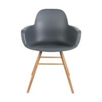 Zuiver Albert Kuip armstoel Dark Grey - thumbnail