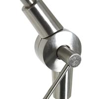 Steinhauer Vloerlamp prestige chic 9720 staal kap linnen grijs - thumbnail