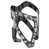 Cinelli Mike Giant Carbon Fiets bidonhouder - Zwart/Wit - thumbnail