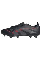 adidas Predator League FT Gras / Kunstgras Voetbalschoenen (MG) Zwart Grijs Rood - thumbnail