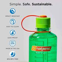 Nalgene Narrow-Mouth Sustain 0,5L Drinkfles Teal 0,5L - thumbnail