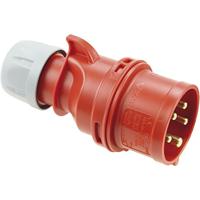 GP CEE 5P/16A/400V stekker rood - 6313156 - thumbnail