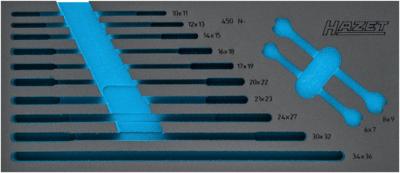 HAZET 2-componenten zachschuiminleg 163-519L · L x B: 392 mm x 172 mm