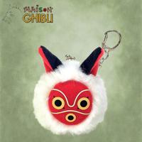 Princess Mononoke Funwari Mini Plush Coin Purse San´s Mask - thumbnail