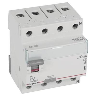 Legrand 411764 411764 Aardlekschakelaar A 25 A 400 V