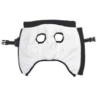 VidaXL Hondenjas met harnas waterdicht reflecterend zwart l36 - thumbnail