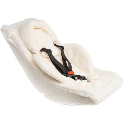 Melia 3-punts babyschaal schaap plus 0-9 maand wit Melia 3-punts babyschaal schaap plus 0-9 maand wit