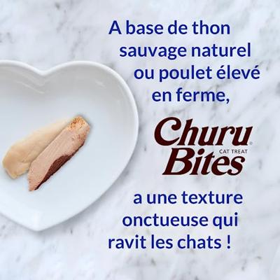 Inaba churu bites cat chicken recipe wraps