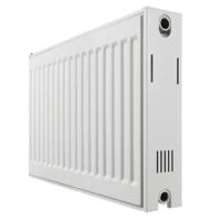 Paneelradiator Haceka Sanivesk Duo 60x90 cm Wit Zij-Aansluiting (1317 Watt) - thumbnail