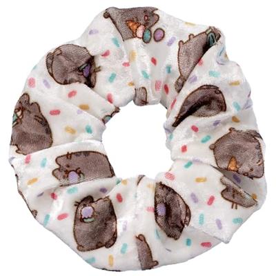 Pusheen Hair Scrunchie White Ice Cream