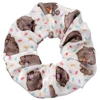 Pusheen Hair Scrunchie White Ice Cream - thumbnail
