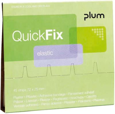 Plum QuickFix navulling voor pleisterautomaat, 45 elastische pleisters