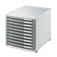 HAN CONTUR 1510-19 Ladebox Lichtgrijs DIN A4, DIN B5, DIN C4 Aantal lades: 10 - thumbnail
