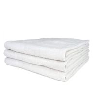 Toalha de Sauna Branca 100x150cm 100% Algodão 500 GSM - Treb TT - thumbnail