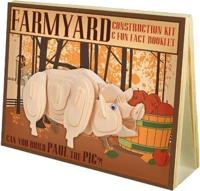 Asmodee Varkens bouwpakket van hout - thumbnail