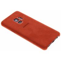 Galaxy S9 Alcantara Cover rood EF-XG960AREGWW - thumbnail