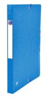 Elastobox oxford top file+ a4 25mm blauw - thumbnail
