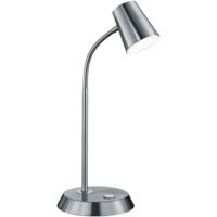 LED Bureaulamp 4W - Warm Wit 3000K - Mat Nikkel Aluminium Tafelverlichting - thumbnail