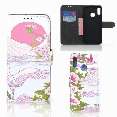 Honor 10 Lite | Telefoonhoesje | Met pasjeshouder | Bird Standing