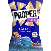 Proper lentil chips Sea Salt, zak van 20 g - thumbnail