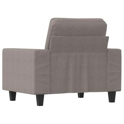 Fauteuil 60 cm stof taupe Fauteuil 60 cm stof taupe