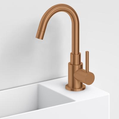 Fonteinkraan Hoog Clou Freddo Geborsteld Brons PVD Clou