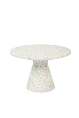 Zuiver Ronde Salontafel 'Victoria' Terrazzo, 50cm, kleur Wit Zuiver Ronde Salontafel 'Victoria' Terrazzo, 50cm, kleur Wit