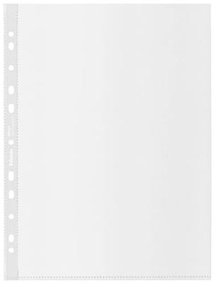 Esselte premium geperforeerde showtas, 100 % gerecycleerd, ft A4, 100 micron, doos van 50 stuks